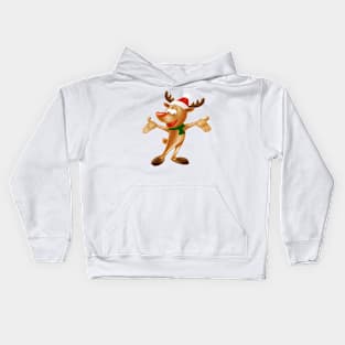 Laughing deer Christmas 2020 Kids Hoodie